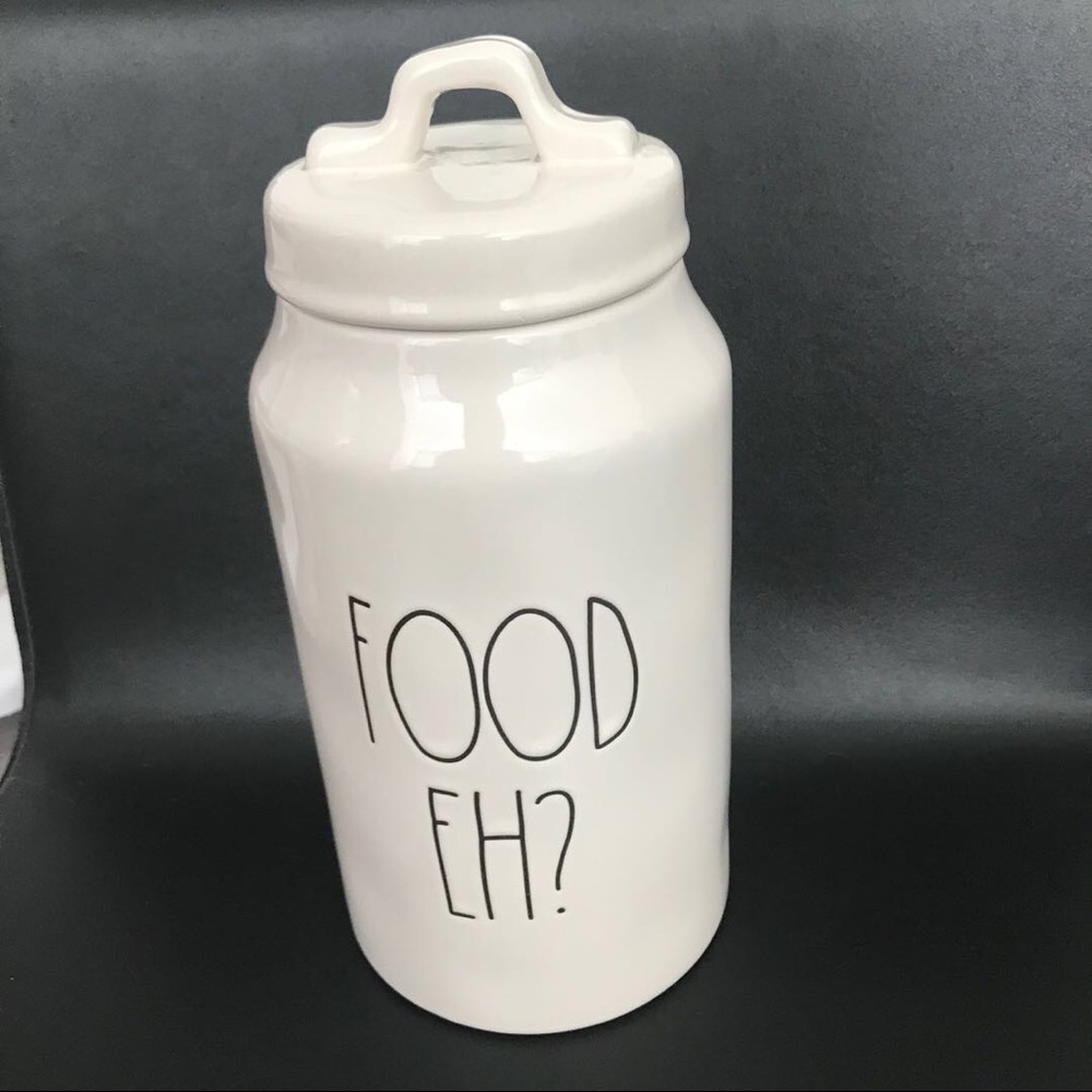 Rae Dunn Food Eh? Canister